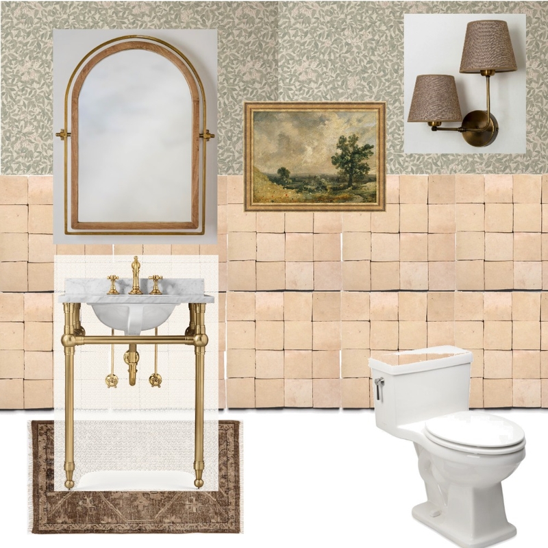 Half Bath Mood Board by kfuller0802@gmail.com on Style Sourcebook