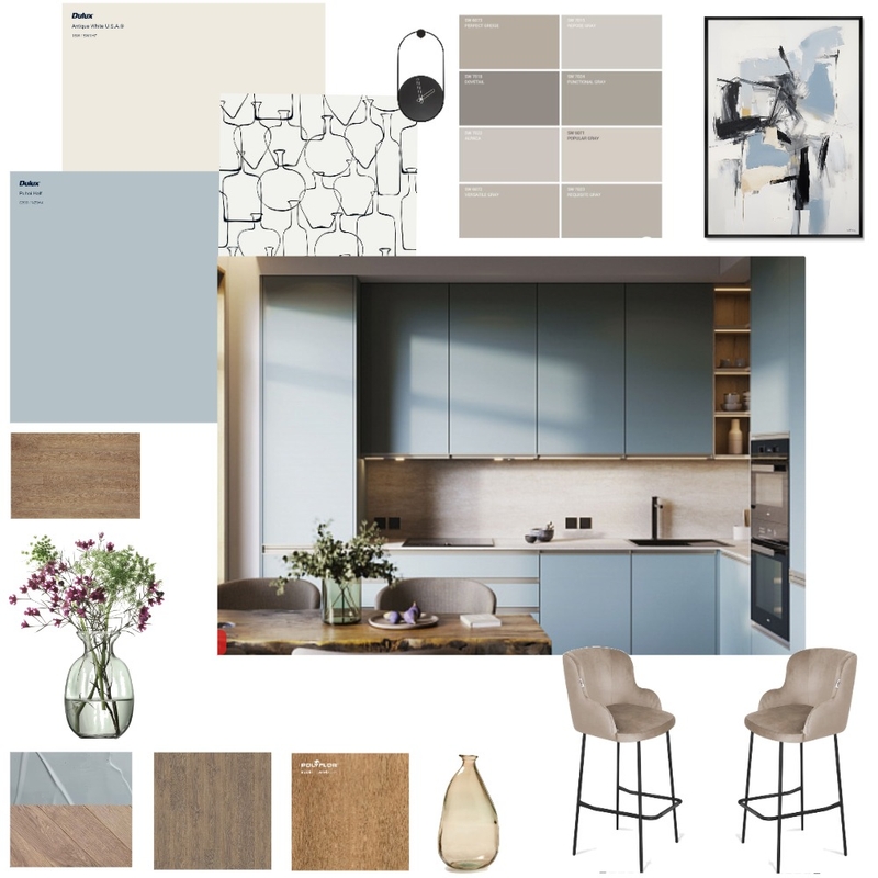 " Нейтральные сны" Кухня Mood Board by lightpoint33@gmail.com on Style Sourcebook