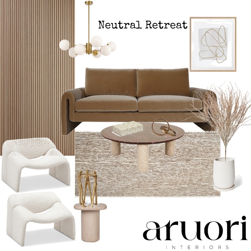 Neutral Retreat Mood Board by Rachy on Style Sourcebook