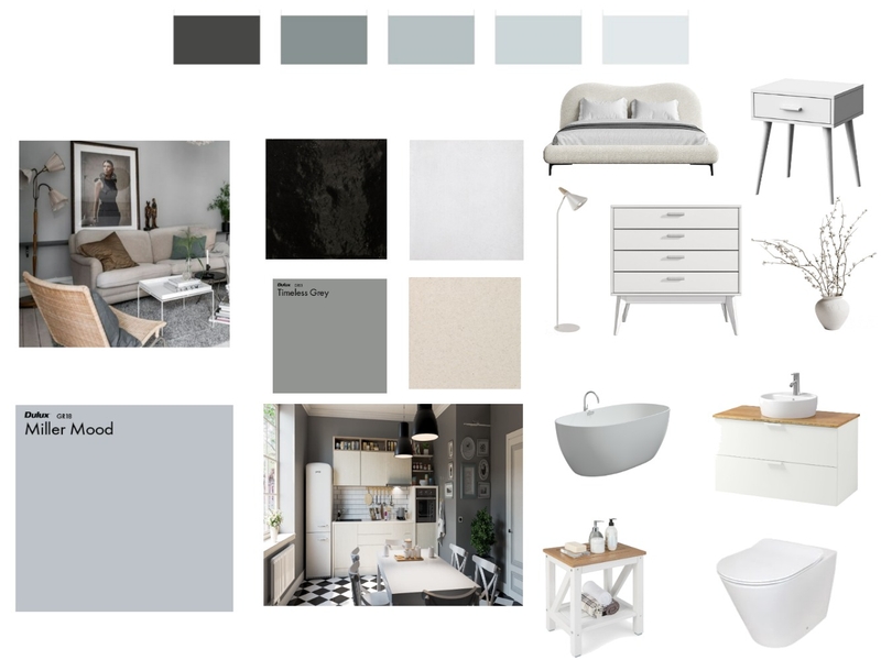 Квартира Сканди 28м"2 Mood Board by Alexandra1996 on Style Sourcebook