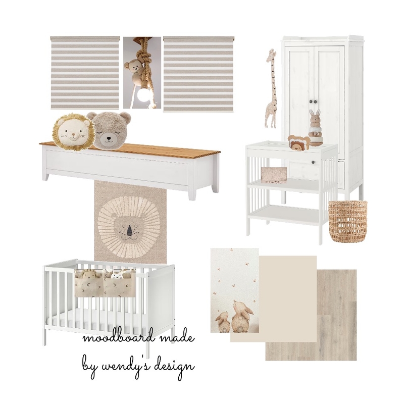 Baby kamer Mood Board by Wendy Fossen on Style Sourcebook