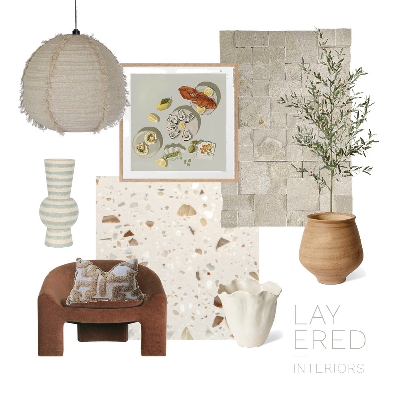 Relaxed. Moddern Mediteranian Mood Board by Layered Interiors on Style Sourcebook