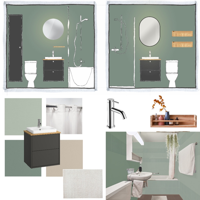 Badezimmer Furter mit Ansicht Mood Board by ROOM AND COLOR on Style Sourcebook