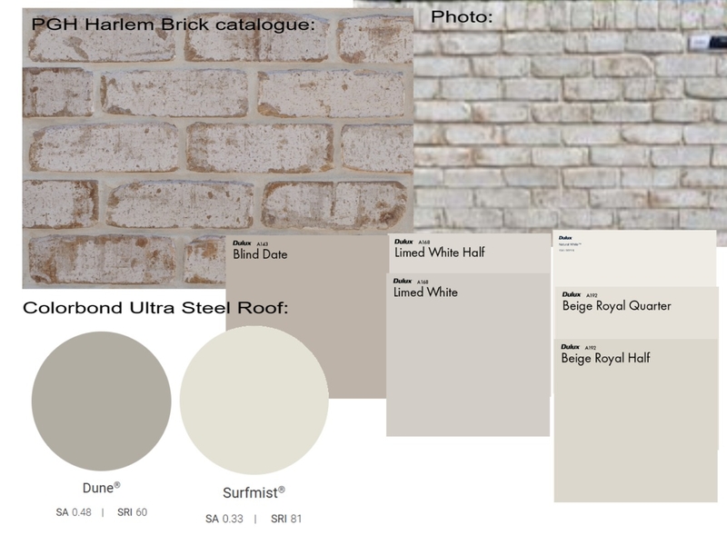 harlem brick with paint colours Mood Board by clio.prees@education.nsw.gov.au on Style Sourcebook