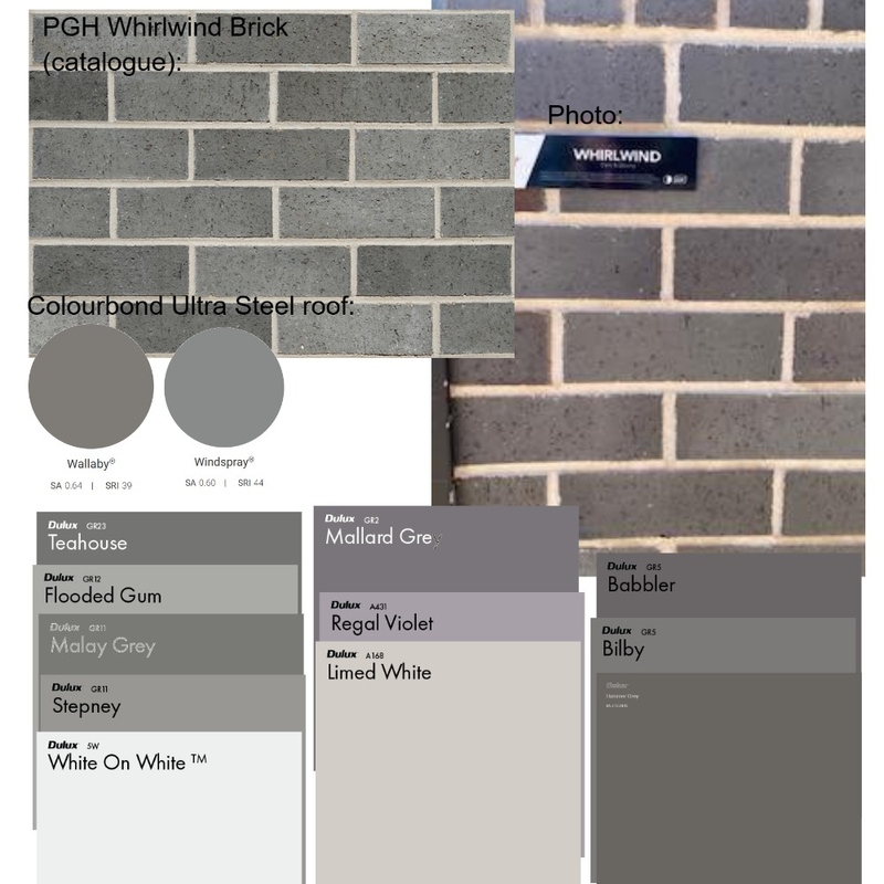 whirlwind brick with paint colours Mood Board by clio.prees@education.nsw.gov.au on Style Sourcebook