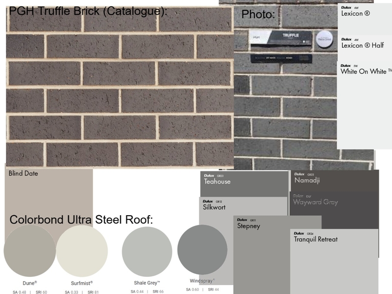 Truffle brick with paint colours Mood Board by clio.prees@education.nsw.gov.au on Style Sourcebook