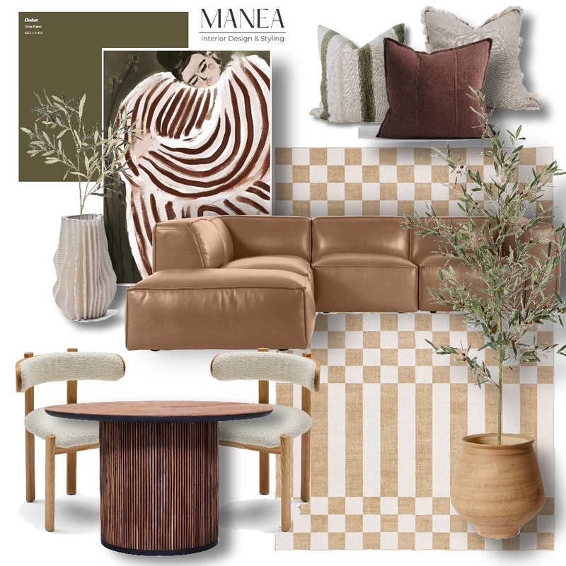 Modern Australian Living Mood Board by Manea Interior Design & Styling on Style Sourcebook