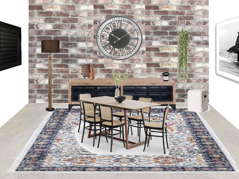 Modern industrial dining room Mood Board by Bhutchings26@icloud.com on Style Sourcebook