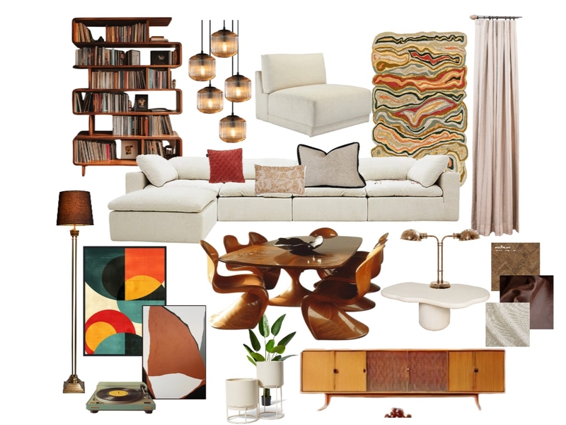 mid century option Mood Board by cs18226@student.apc.edu.au on Style Sourcebook