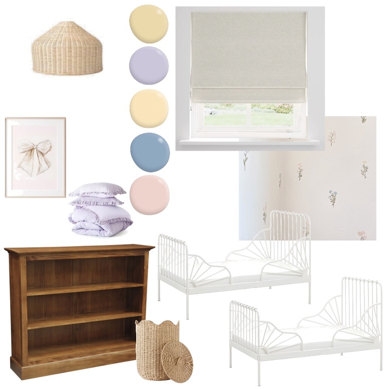 Girls Bedroom Mood Board by SRJ Interiors on Style Sourcebook