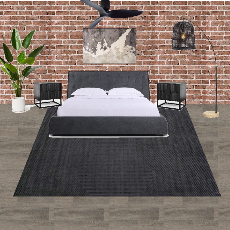 modern industrial bed room Mood Board by shels20@s.padua.vic.edu.au on Style Sourcebook