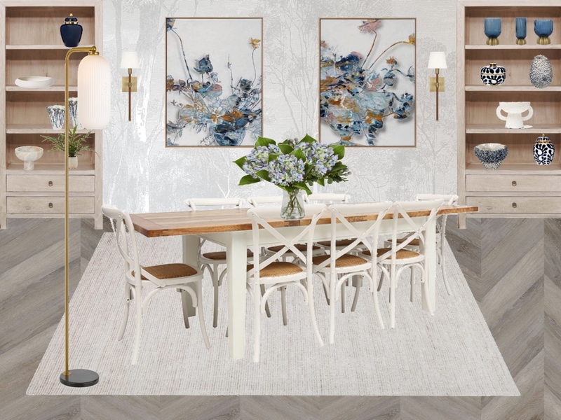 Hamptons Dining room Mood Board by Monica.Nyikang on Style Sourcebook