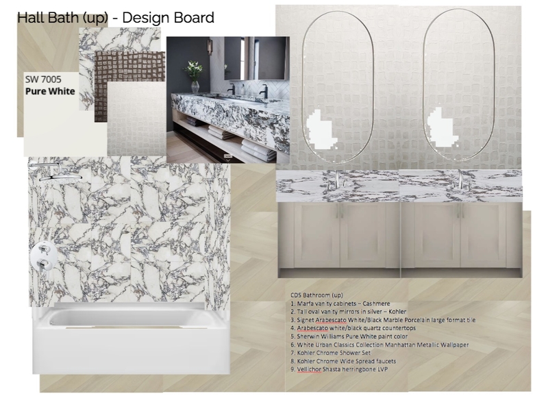 CDS Hall Bath (up) Mood Board by MicheleDeniseDesigns on Style Sourcebook