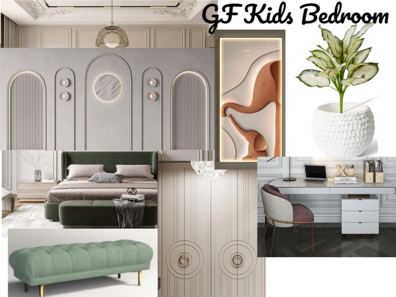 PR 150 GF KIDS BEDROOM Mood Board by Ragavendar22 on Style Sourcebook