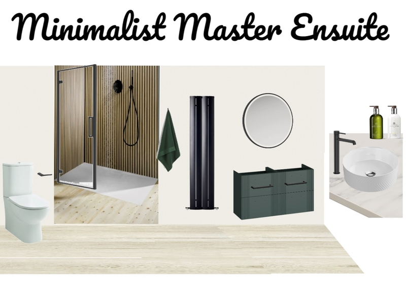 Master Ensuite Interior Design Mood Board by CarCallaghan