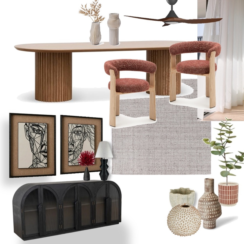 Dining Area Revision Mood Board by michxvalerio on Style Sourcebook