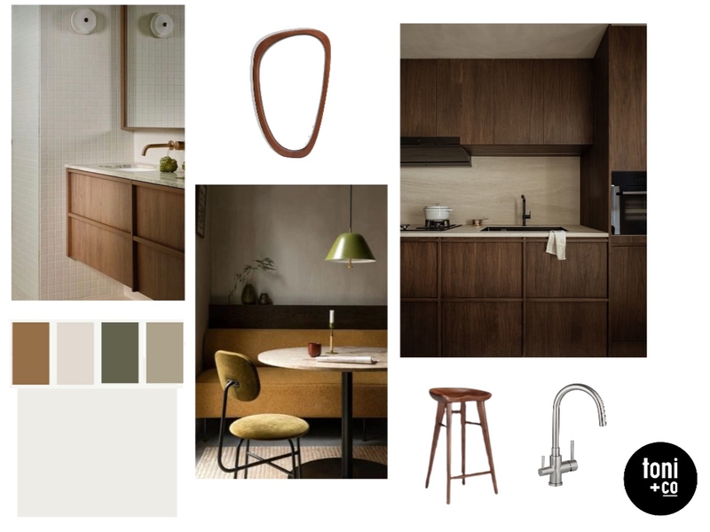 Mid Century Modern Mood Board by Toni and Co on Style Sourcebook