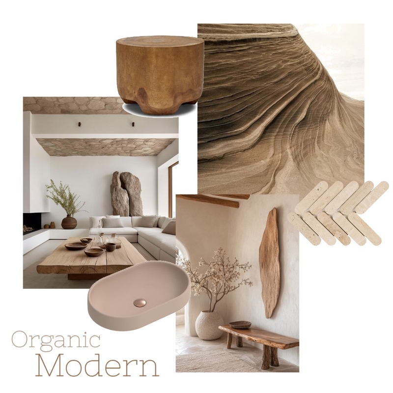 Organic Modern Interior Design Mood Board by COPRÈ INTERIORS