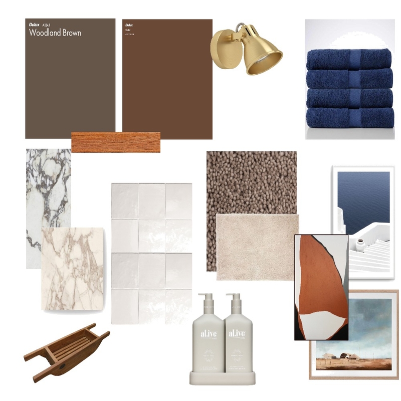 Ensuite Mood Board by hazelrhiannon on Style Sourcebook