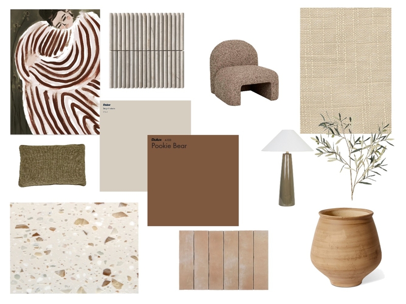 Terrazzo Warm Mood Board by thelaney on Style Sourcebook