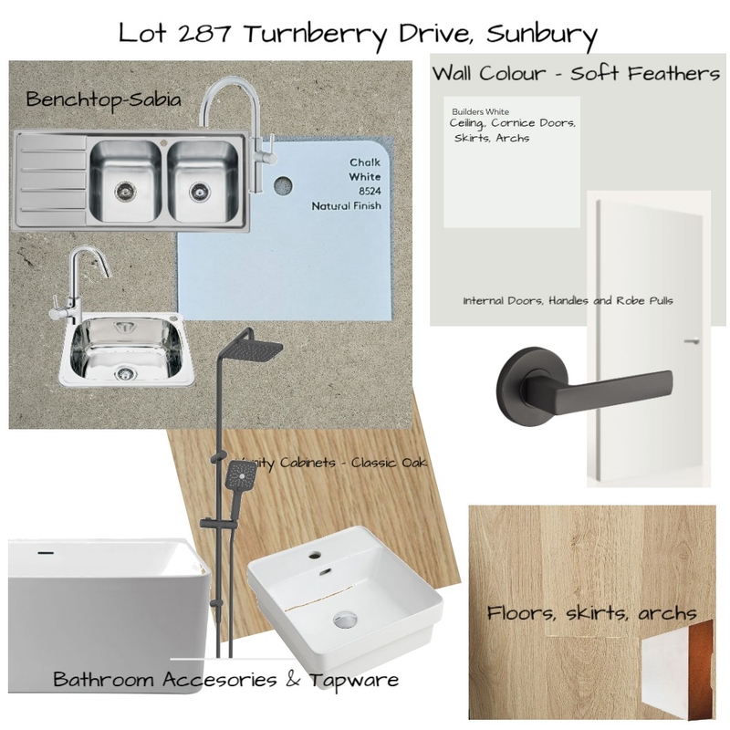 Lot 287 Turnberry  drive  Sunbury Mood Board by GJ Gardner Homes  HUME on Style Sourcebook