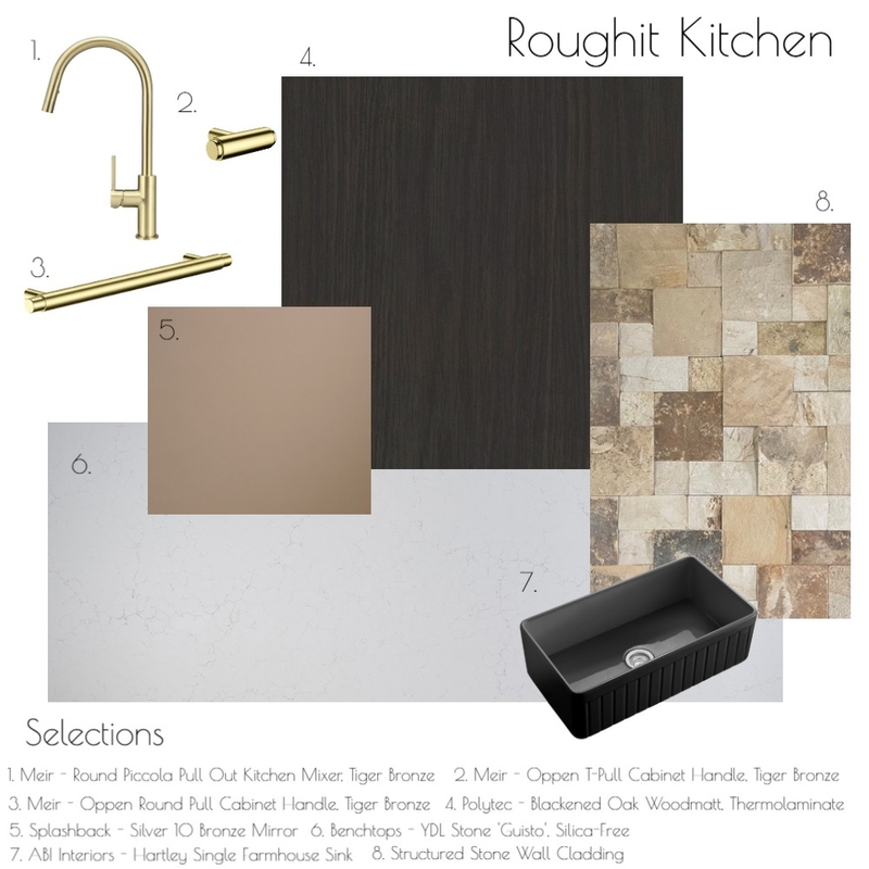 Roughit Kitchen Mood Board by Michelle HE on Style Sourcebook