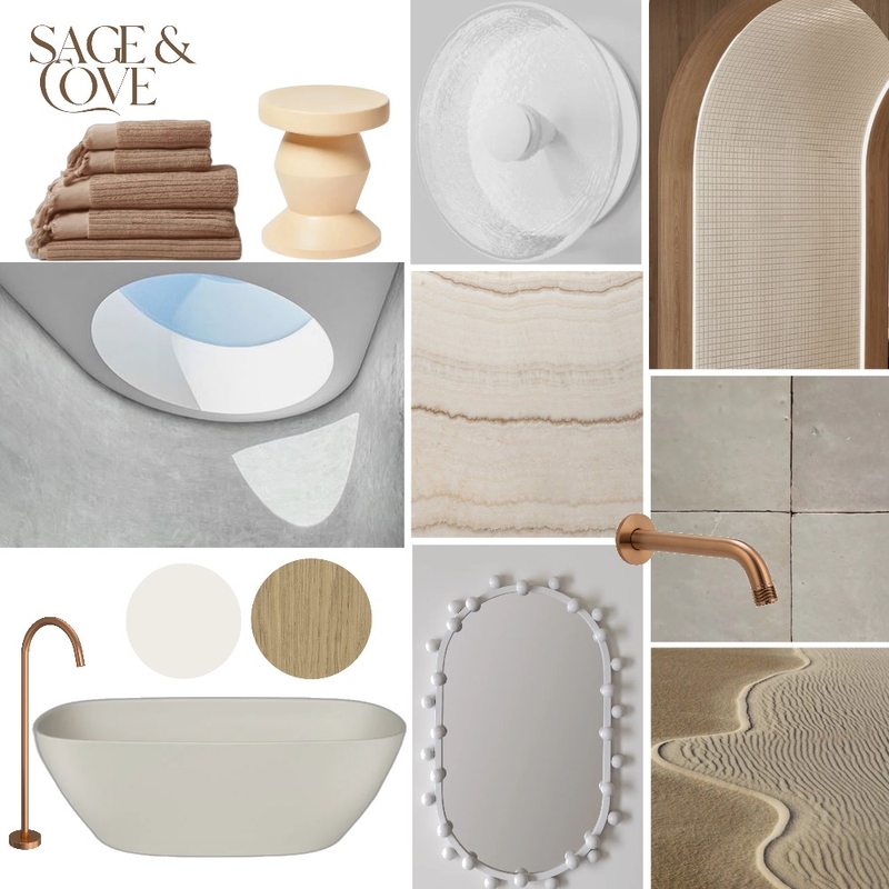 Solara - Primary Ensuite Mood Board by Sage & Cove Interiors on Style Sourcebook