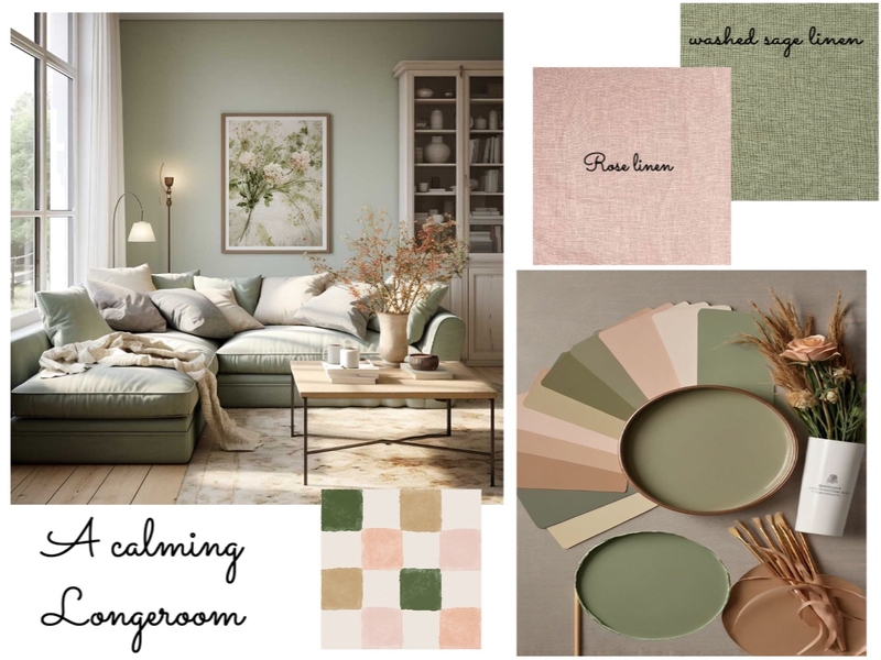 a calming lounge room Mood Board by JillMorgan on Style Sourcebook