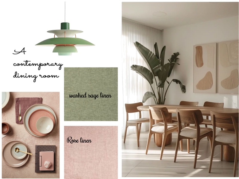 a contemporary dining room Mood Board by JillMorgan on Style Sourcebook