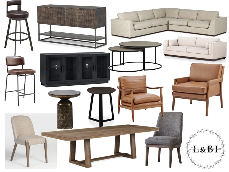 Main Floor Living Mood Board by Loft&Blush on Style Sourcebook