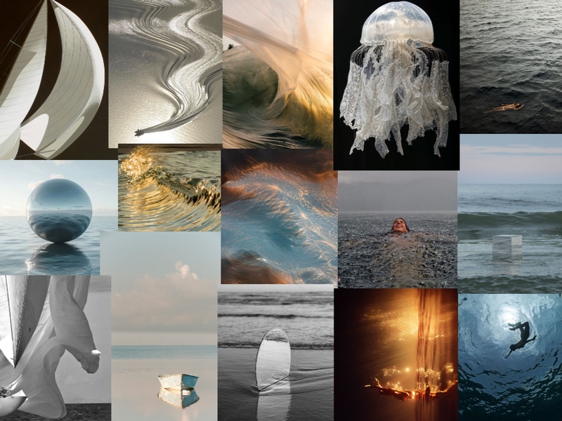 TIDES EXHIBITION Mood Board by studio.twentyfour on Style Sourcebook