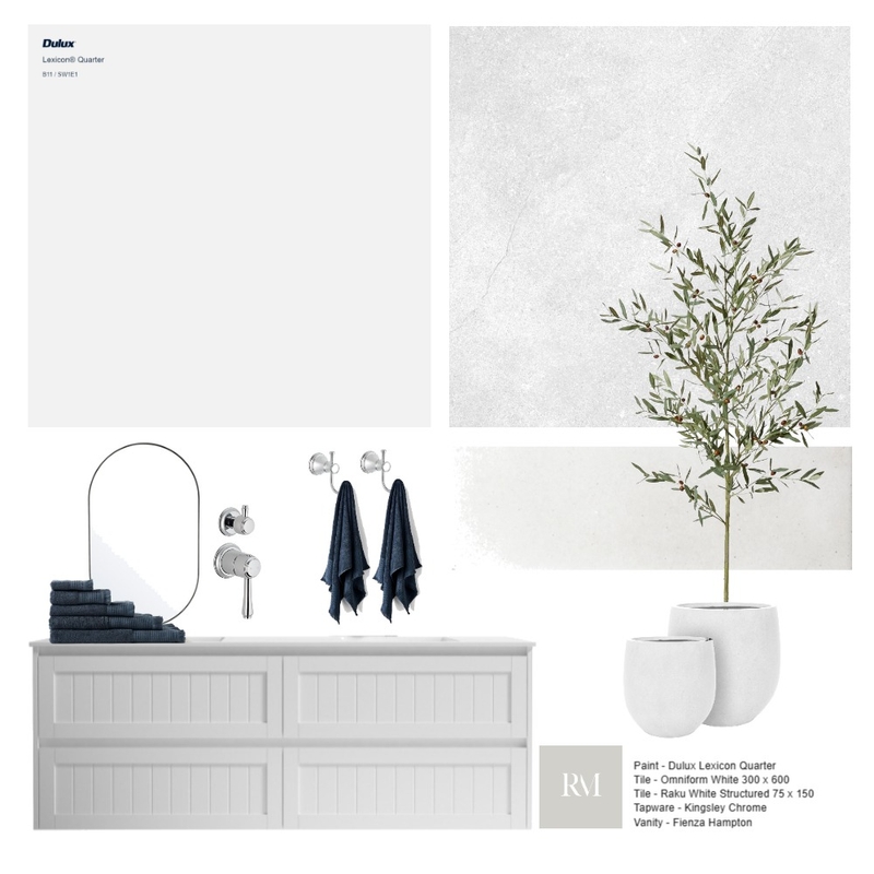 Armidale Bathroom Mood Board by wovenoak on Style Sourcebook