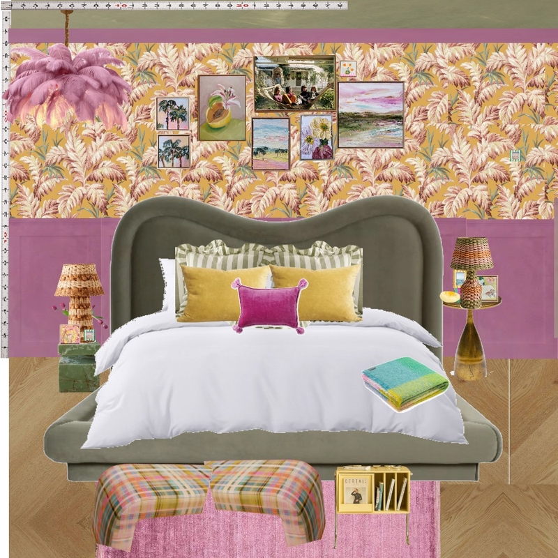 Old Hollywood Bedroom Wall Mood Board by dl2407 on Style Sourcebook