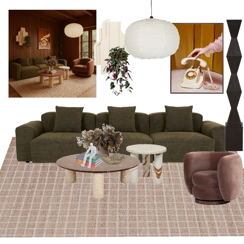 Test render- Mood Board by Rhiannon Lee, Oleander & Finch Interiors on Style Sourcebook