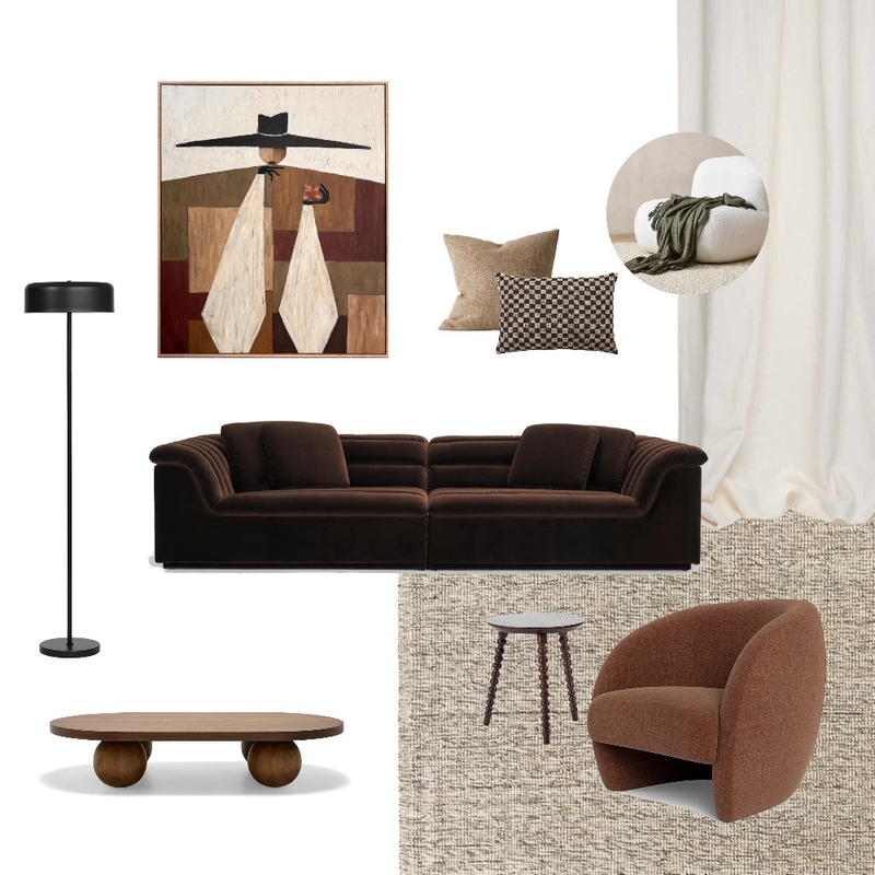 Moody Mood Board by Muse Interiors on Style Sourcebook