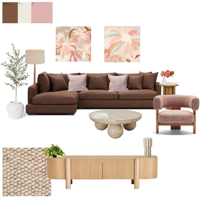 Neutrals w pink Mood Board by Amelia.May on Style Sourcebook
