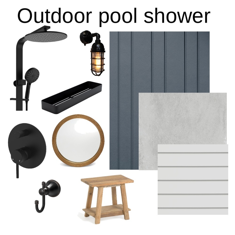 Outdoor pool shower Mood Board by gracef on Style Sourcebook