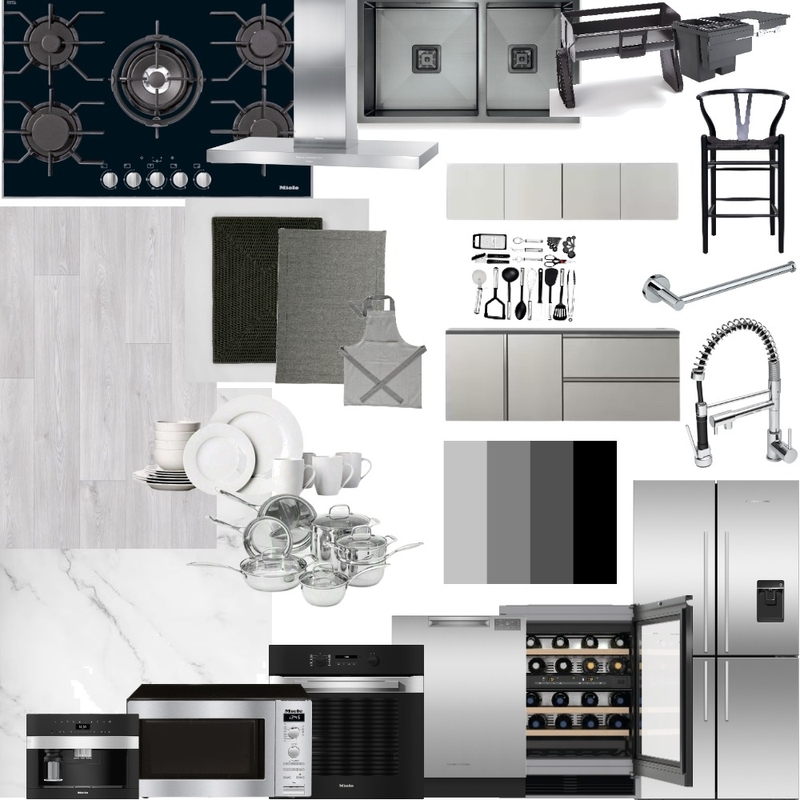 Mood Board cocina Fanny Villalba Mood Board by Fanny Villalba on Style Sourcebook