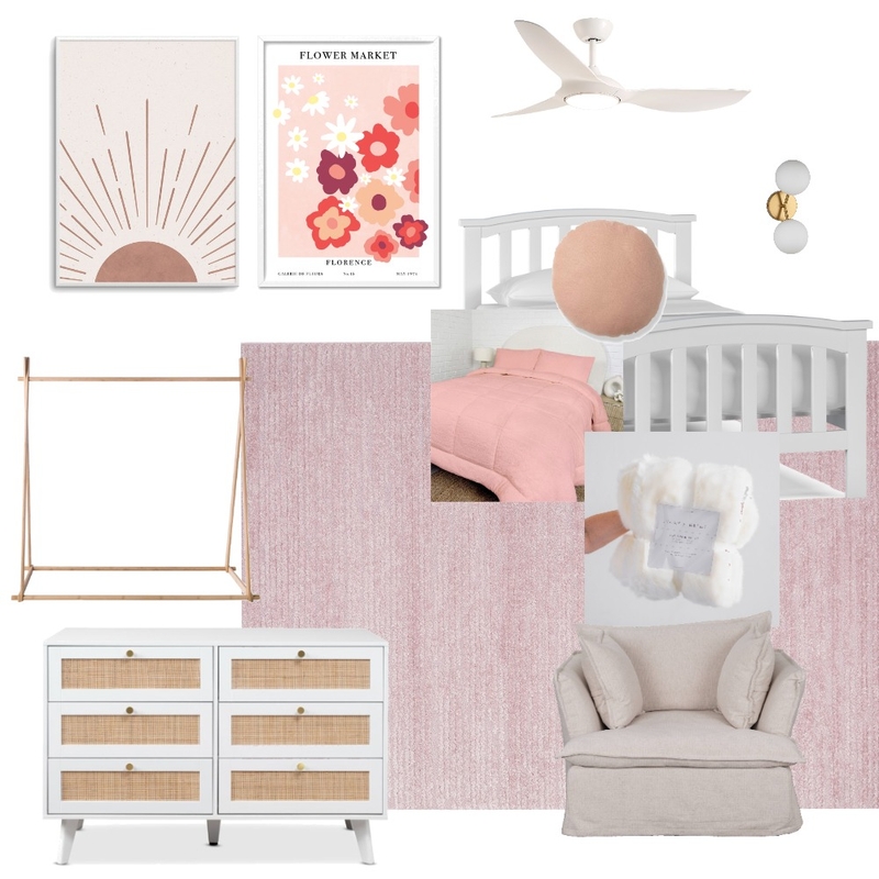little girls bedroom Mood Board by Amelia.May on Style Sourcebook