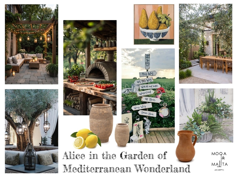 Mediterranean garden Mood Board by Alessia Malara on Style Sourcebook