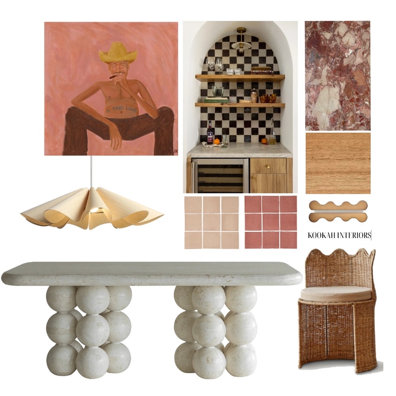 Lilydale Dining Mood Board by KOOKAH INTERIORS on Style Sourcebook