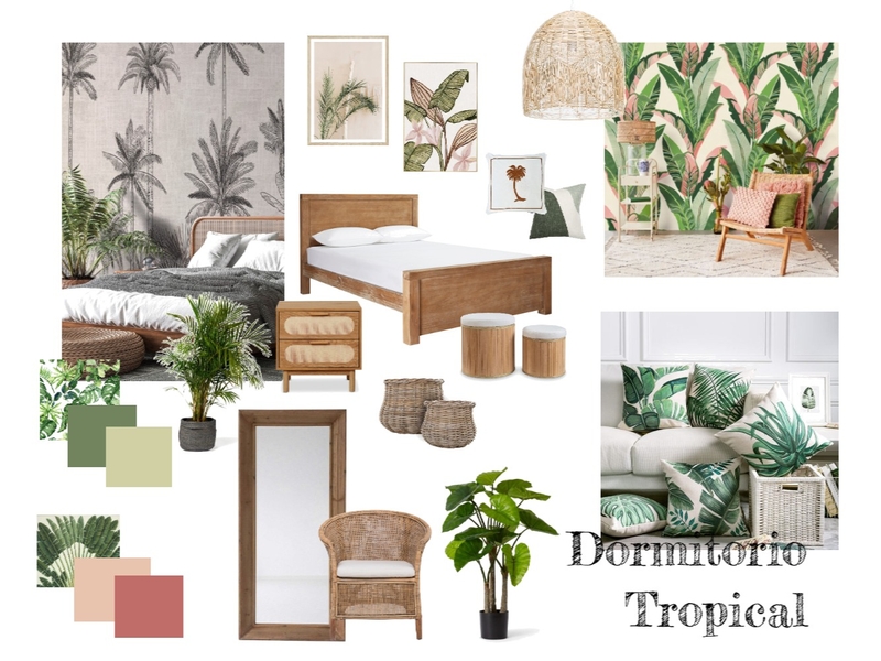 Tablero de inspiración tropical Mood Board by anukabrass on Style Sourcebook