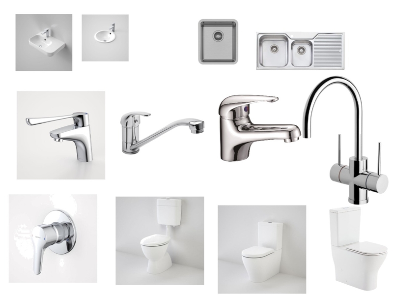 PRP PC Fittings Mood Board by Krinal on Style Sourcebook