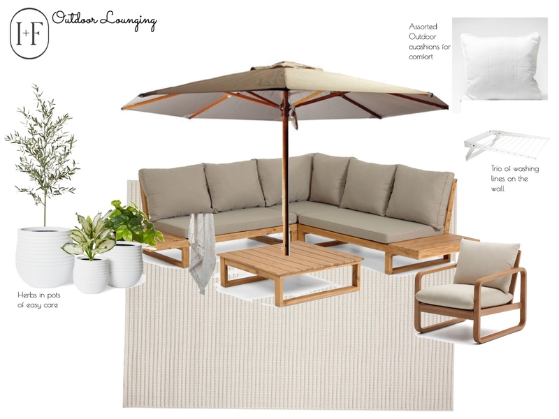Rourke - Outdoor Lounge Mood Board by Ivy + Finch Design on Style Sourcebook