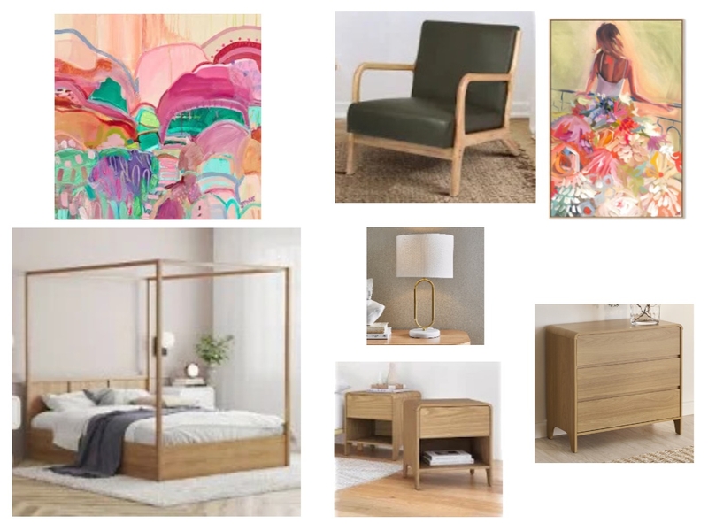 Master bedroom Option B Mood Board by Bella Merrington Interior Designs on Style Sourcebook
