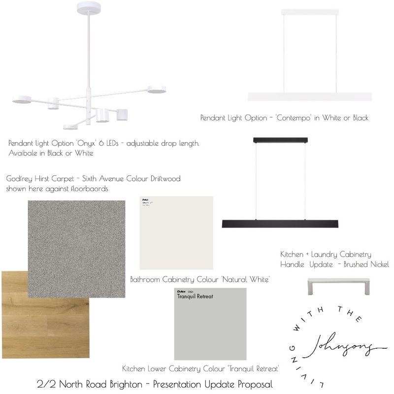 2/2 North Road Brighton Mood Board by LWTJ on Style Sourcebook