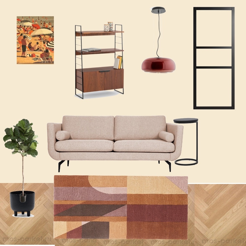 living room mid century 2 Mood Board by Marianna_M on Style Sourcebook
