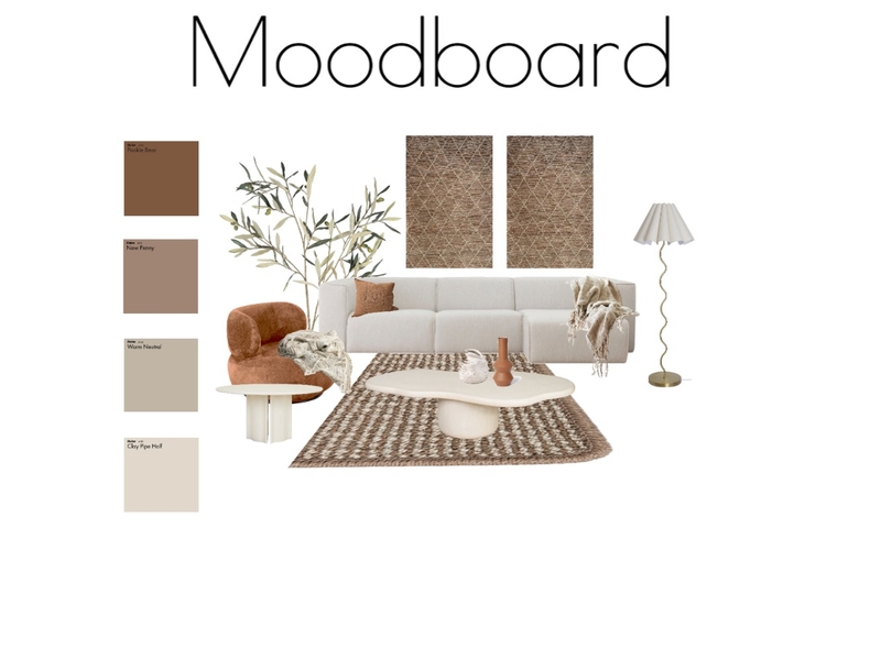 Modern contemporary living room Mood Board by MARPOOLEH on Style Sourcebook