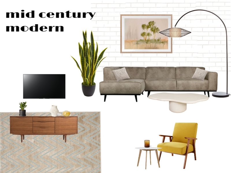 mid century modern Mood Board by mahnaz.r963 on Style Sourcebook