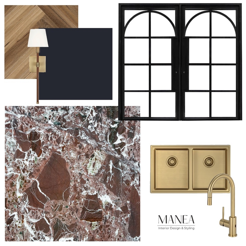 Luxe timeless bar concept Mood Board by Manea Interior Design & Styling on Style Sourcebook
